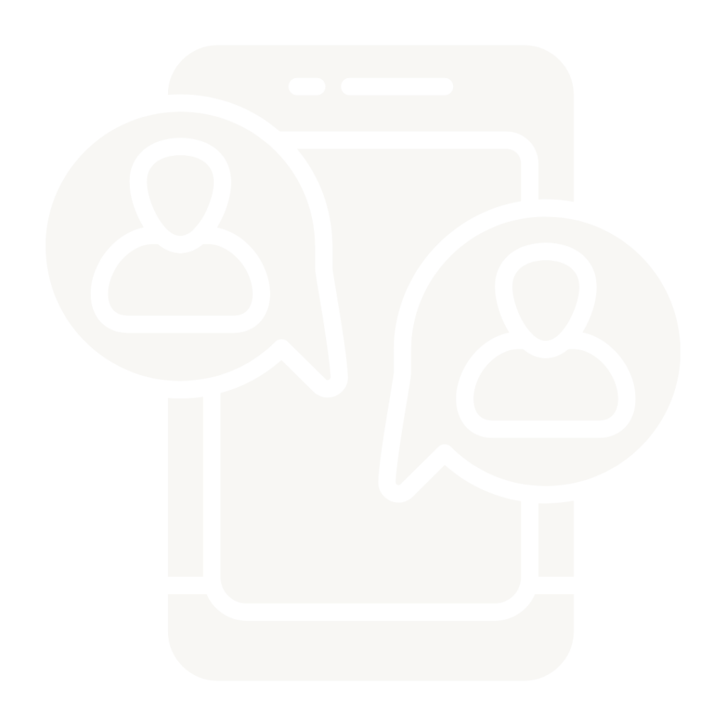 You always have a point of contact to communicate with